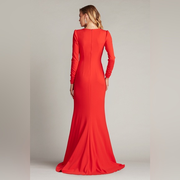 TADASHI SHOJI - BATES TWIST-FRONT GOWN - Picture 2 of 6